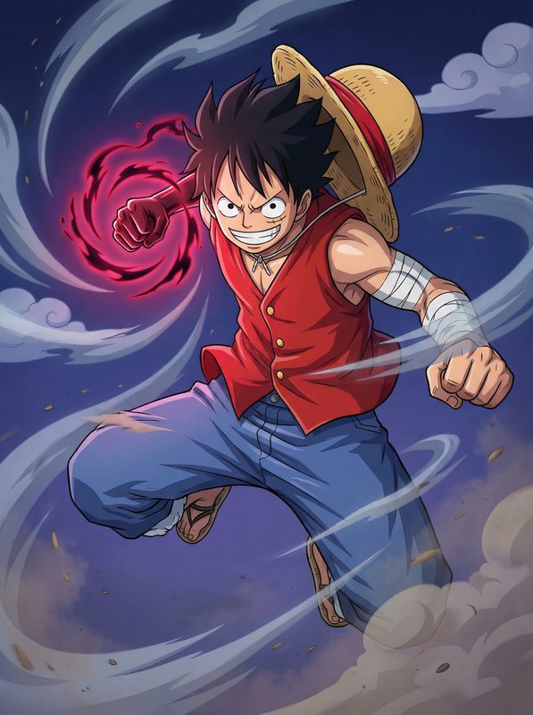 抖音风路飞视频